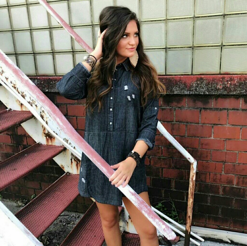Denim dress or top